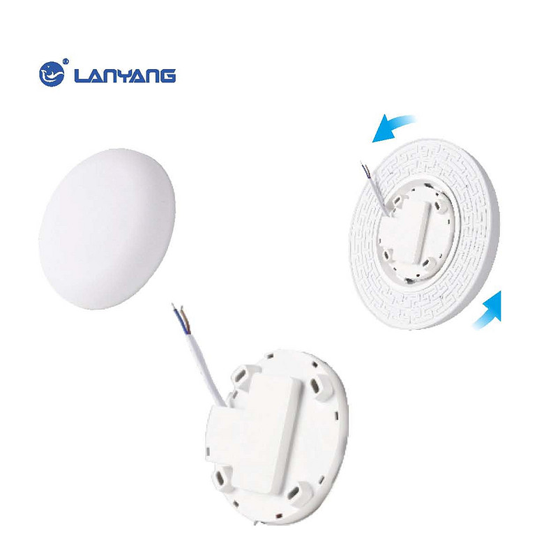 Minimalist universal ceiling light